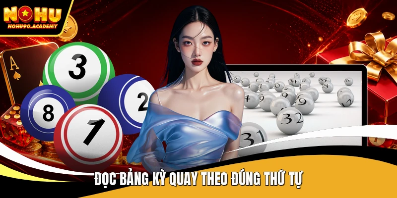 Đọc bảng kỳ quay theo đúng thứ tự